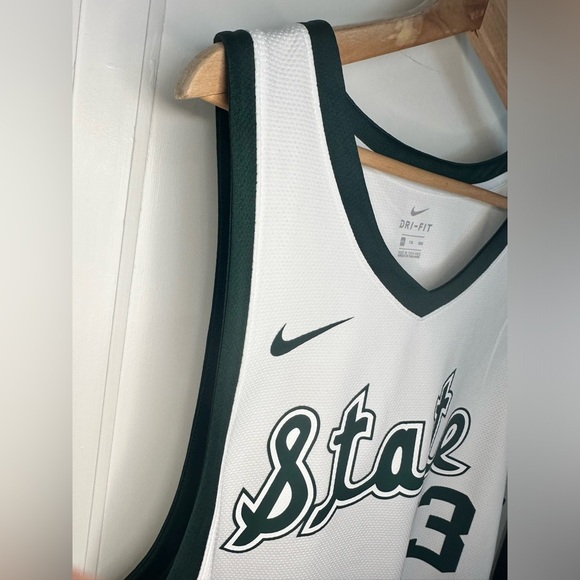 Nike Elite Michigan State Earvin Magic Johnson Basketball Jersey XXL - Picture 8 of 16